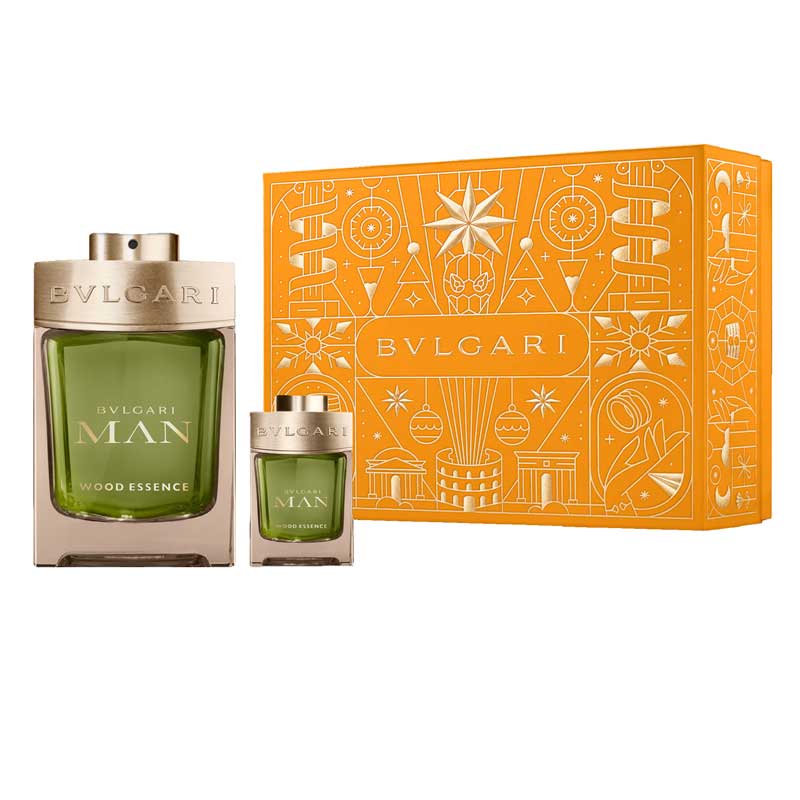  MAN WOOD ESSENCE SET SPRING 2024 100ML EDP + 15ML EDP -  هدية مجموعة عطور