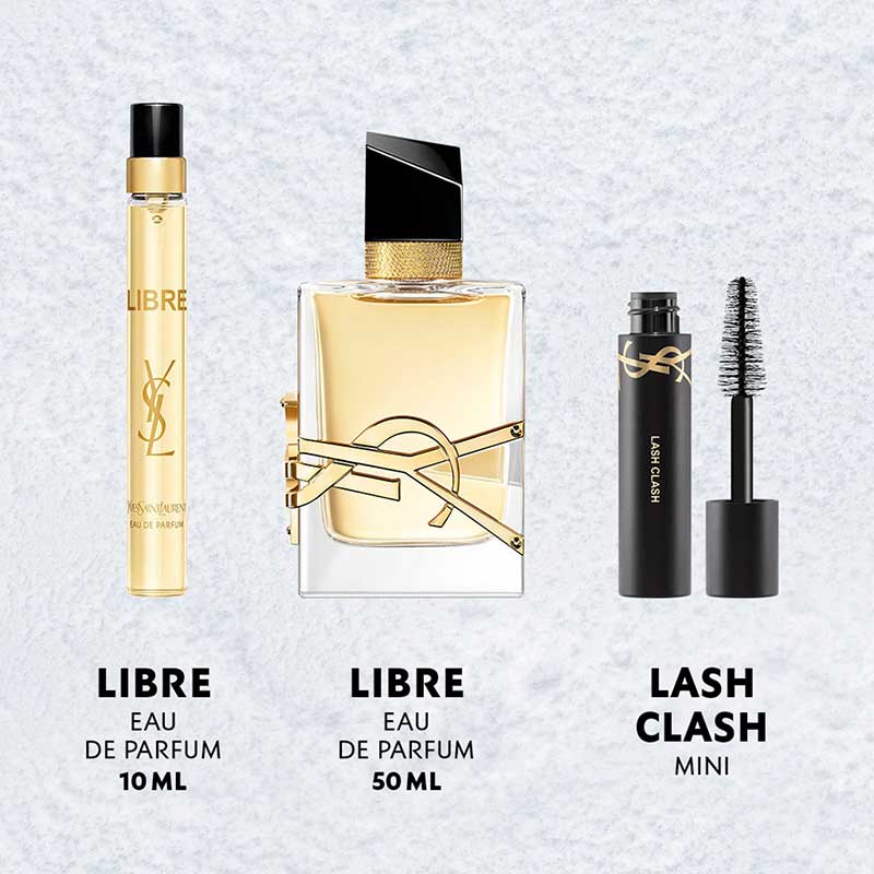 YSL FR LIBRE EDP (50ML+10ML+MINI LC) SET H24 -  هدية مجموعة عطور