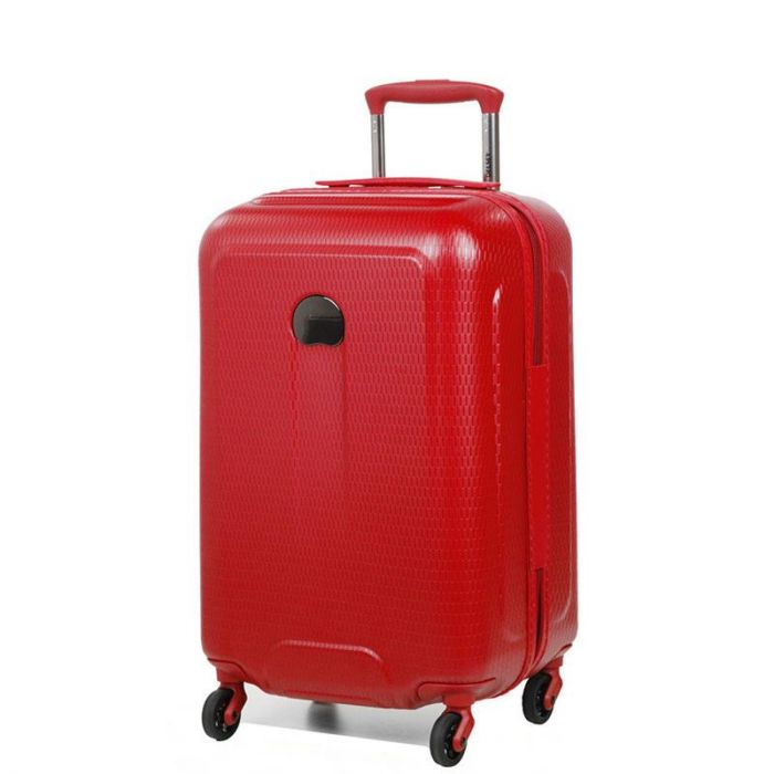 DELSEY HELIUM AIR 4W CAB TROL 55CM RED - ديلسي حقيبه بعجلات | DELSEY - دلسى