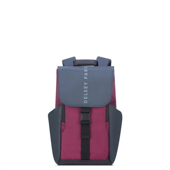 DELSEY SECURFLAP S BACKPACK 16 BURGUNDY - حقيبة ظهر | DELSEY - دلسى DELSEY SECURFLAP S BACKPACK 16 BURGUNDY - حقيبة ظهر | DELSEY - دلسى