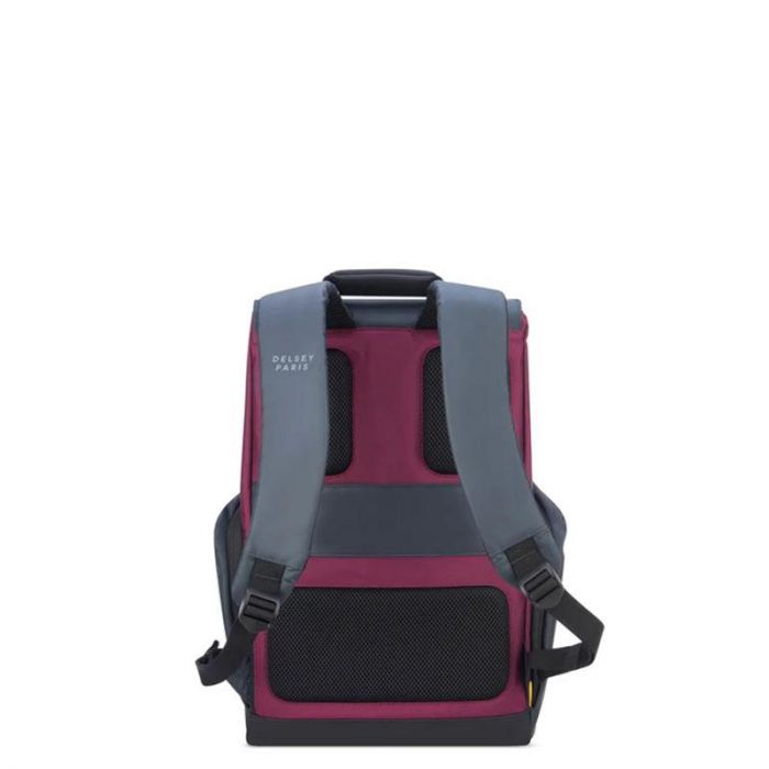 DELSEY SECURFLAP S BACKPACK 16 BURGUNDY - حقيبة ظهر | DELSEY - دلسى DELSEY SECURFLAP S BACKPACK 16 BURGUNDY - حقيبة ظهر | DELSEY - دلسى