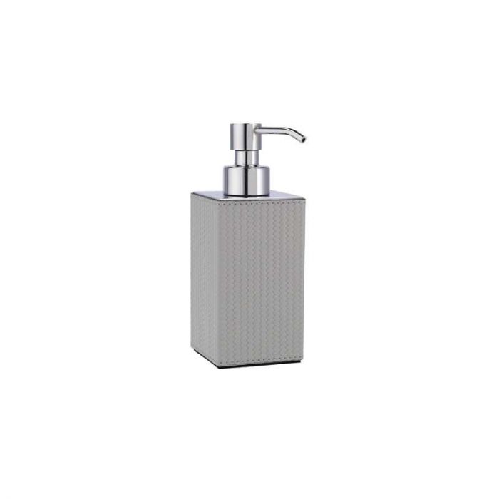 POSEIDON SOAP DISPENSER 6X6X16.5 LIGHT GREY - موزع الصابون | PINETTI - بينيتي POSEIDON SOAP DISPENSER 6X6X16.5 LIGHT GREY - موزع الصابون | PINETTI - بينيتي