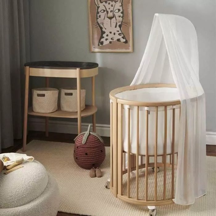 Stokke Sleepi Drape Rod Natural | STOKKE - ستوكي Stokke Sleepi Drape Rod Natural | STOKKE - ستوكي
