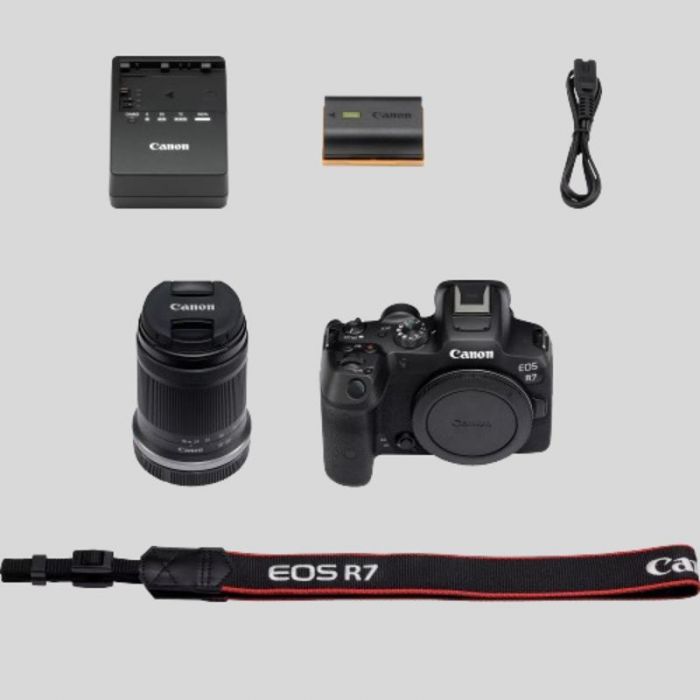CANON DSLR EOS R7+RF-S18-150 IS STM - كاميرا رقمية | CANON - كانون CANON DSLR EOS R7+RF-S18-150 IS STM - كاميرا رقمية | CANON - كانون