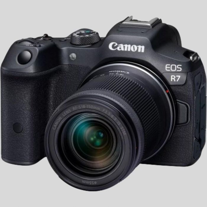 CANON DSLR EOS R7+RF-S18-150 IS STM - كاميرا رقمية | CANON - كانون CANON DSLR EOS R7+RF-S18-150 IS STM - كاميرا رقمية | CANON - كانون