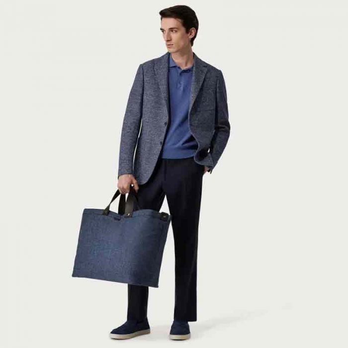 TWO HANDLES BAG - محفظة نسائية/ حقيبة | CANALI - كانالي TWO HANDLES BAG - محفظة نسائية/ حقيبة | CANALI - كانالي