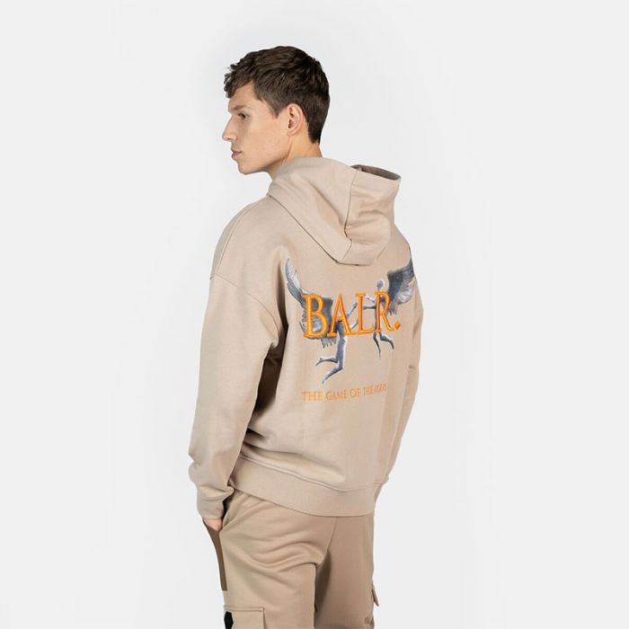 SWEATER HOODIE - بلوزة صوف | BALR - بالر SWEATER HOODIE - بلوزة صوف | BALR - بالر
