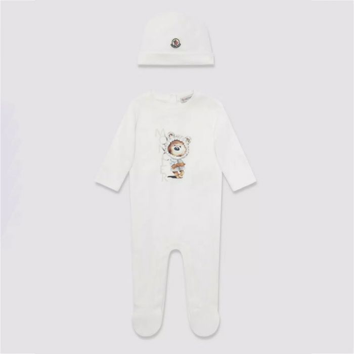 NEWBORN PYJAMA SET - بيجاما | MONCLER - مونكلير