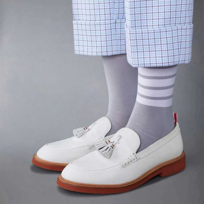 TASSEL LOAFER - أحذية رجالية | THOM BROWNE - توم براون TASSEL LOAFER - أحذية رجالية | THOM BROWNE - توم براون