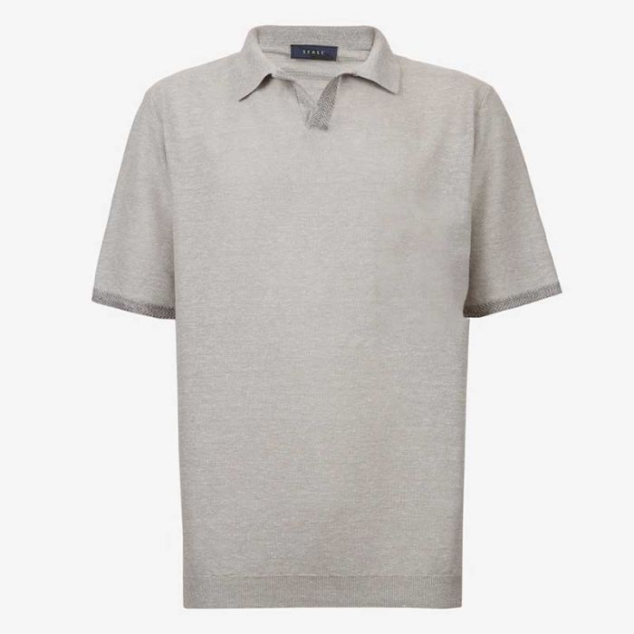 SHORT KNITTED POLO - بولو كم قصير | SEASE - سيس SHORT KNITTED POLO - بولو كم قصير | SEASE - سيس