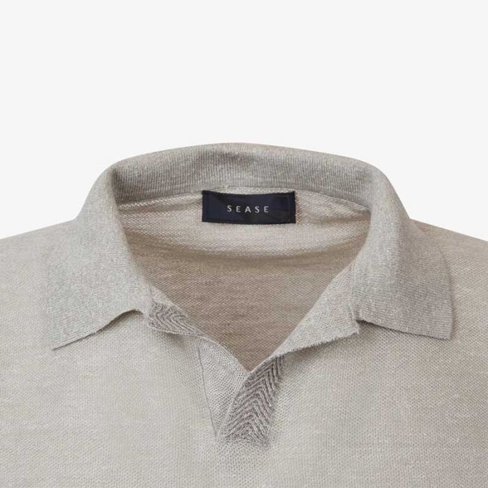 SHORT KNITTED POLO - بولو كم قصير | SEASE - سيس SHORT KNITTED POLO - بولو كم قصير | SEASE - سيس