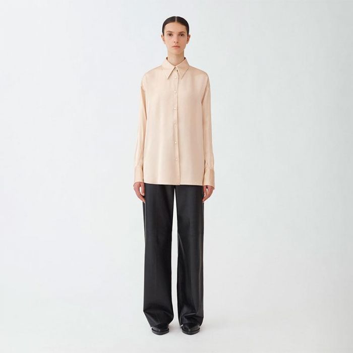 SATIN LONG SHIRT - تي شيرت | FABIANA FILIPPI - فابيانا فيليبي SATIN LONG SHIRT - تي شيرت | FABIANA FILIPPI - فابيانا فيليبي