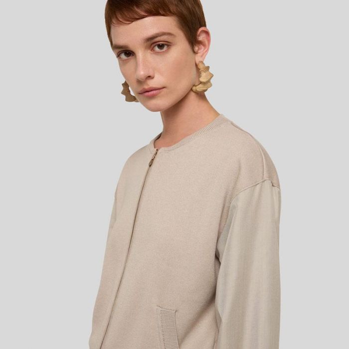KNITTED COAT LOTO 260 PURO FIN 18 TUBICO - جاكيتات و معاطف | AGNONA - أغنونا KNITTED COAT LOTO 260 PURO FIN 18 TUBICO - جاكيتات و معاطف | AGNONA - أغنونا