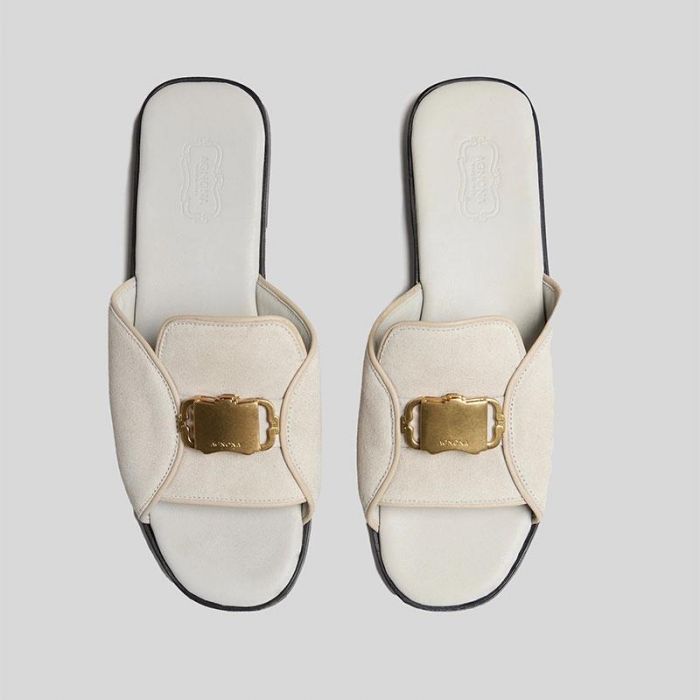 SANDAL SUEDE - صنادل نسائية | AGNONA - أغنونا SANDAL SUEDE - صنادل نسائية | AGNONA - أغنونا