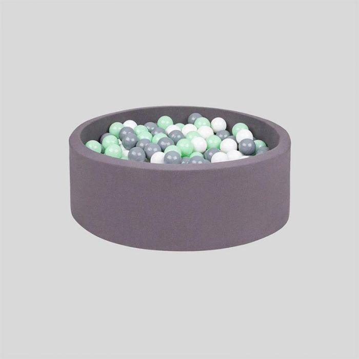 Grey Ball Pit - Green Grey White Balls - لعبه اطفال | LARISA AND PUMPKIN - لاريسا أند بمبكين Grey Ball Pit - Green Grey White Balls - لعبه اطفال | LARISA AND PUMPKIN - لاريسا أند بمبكين