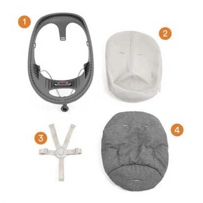 Stokke Nomi Newborn Set White Grey Blue - إكسسوارات | STOKKE - ستوكي Stokke Nomi Newborn Set White Grey Blue - إكسسوارات | STOKKE - ستوكي