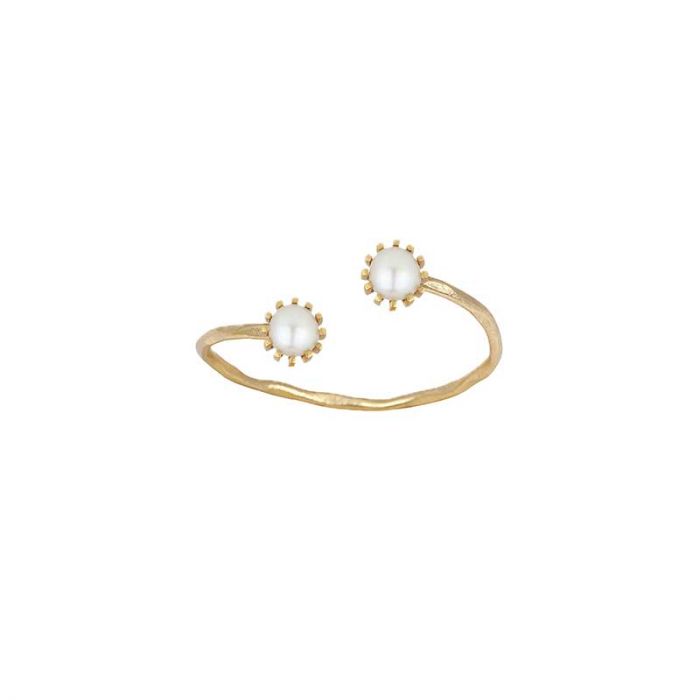 14KT GOLD PLATED W FRESH WATER PEARLS - أساور | ATELIER MON - أتيلير مون