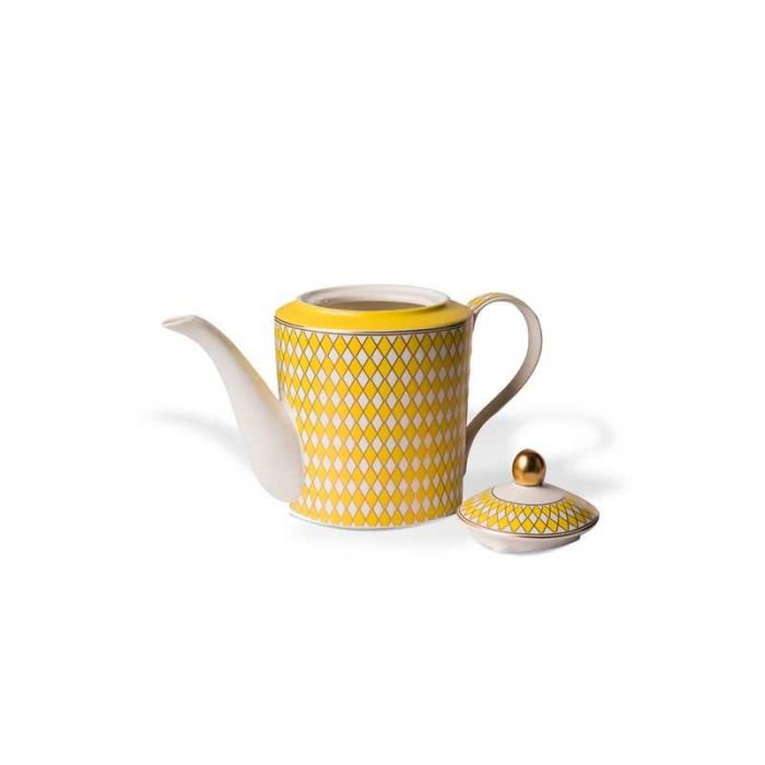 TEAPOT CHESS YELLOW - وعاء للشاي | POLSPOTTEN - بولسبوتن TEAPOT CHESS YELLOW - وعاء للشاي | POLSPOTTEN - بولسبوتن