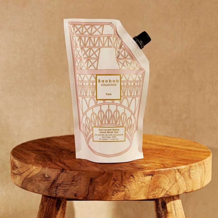 REFILL HAND WASH GEL PARIS 350ML: BAOBAB - منتجات الحمام/ الجسم | BAOBAB COLLECTION - مجموعة باوباب REFILL HAND WASH GEL PARIS 350ML: BAOBAB - منتجات الحمام/ الجسم | BAOBAB COLLECTION - مجموعة باوباب