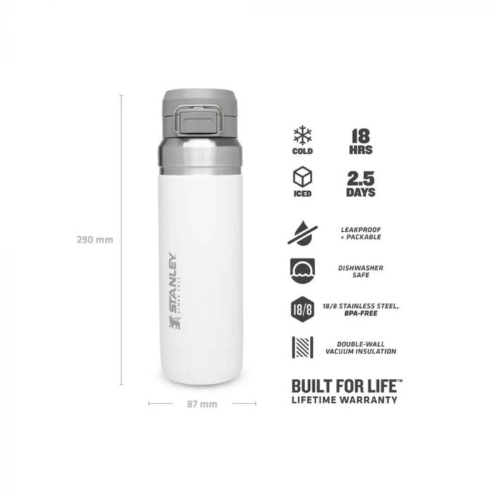 STANLEY GO 1064ML36OZ QUICK FLIP BTL POLAR - ستانلي كوب كويك فيليب جو 1064 مل | STANLEY - ستانلي STANLEY GO 1064ML36OZ QUICK FLIP BTL POLAR - ستانلي كوب كويك فيليب جو 1064 مل | STANLEY - ستانلي