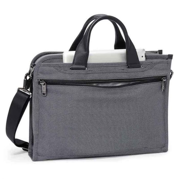 TUMI ALPHA SLIM DELUXE PORTFOLIO METEOR GREY GREY OS | TUMI - تومي TUMI ALPHA SLIM DELUXE PORTFOLIO METEOR GREY GREY OS | TUMI - تومي