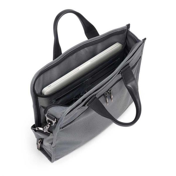 TUMI ALPHA SLIM DELUXE PORTFOLIO METEOR GREY GREY OS | TUMI - تومي TUMI ALPHA SLIM DELUXE PORTFOLIO METEOR GREY GREY OS | TUMI - تومي