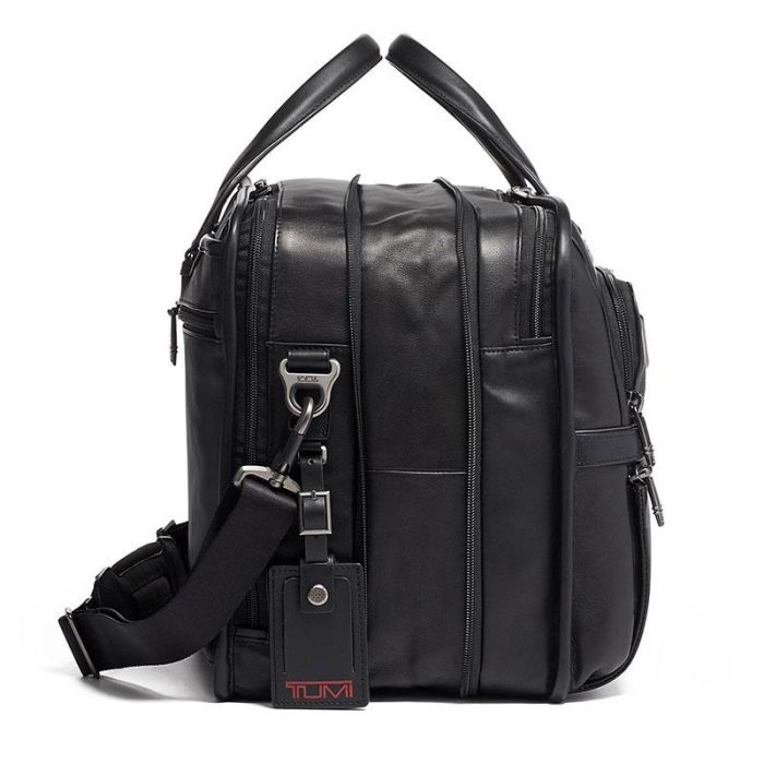TUMI ALPHA EXP ORG LAPTOP BRIEF BLACK OS | TUMI - تومي TUMI ALPHA EXP ORG LAPTOP BRIEF BLACK OS | TUMI - تومي
