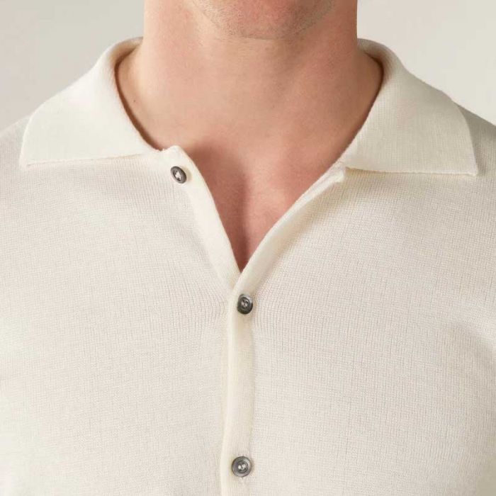 KNITTED SHIRT - قميص سادة كم طويل | AURELIEN - أوريليان KNITTED SHIRT - قميص سادة كم طويل | AURELIEN - أوريليان