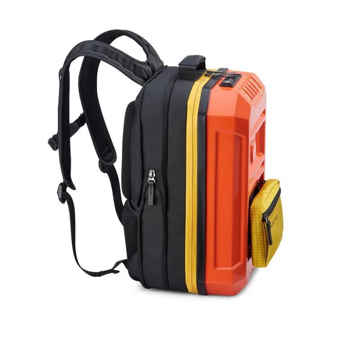DELSEY REMPART EXP HYPBRID BACKPACK ORANGE - حقيبة ظهر | DELSEY - دلسى DELSEY REMPART EXP HYPBRID BACKPACK ORANGE - حقيبة ظهر | DELSEY - دلسى