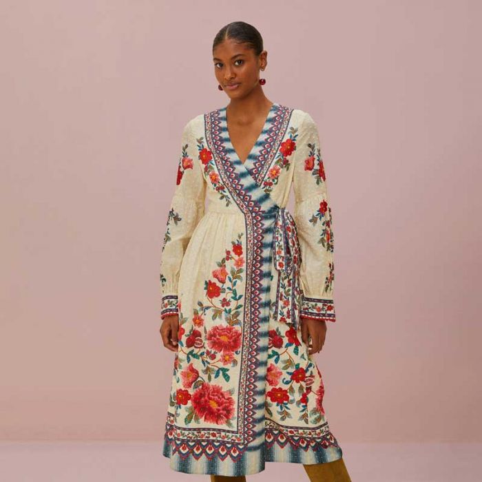 MIDI DRESS - فستان | FARM RIO - فارم ريو MIDI DRESS - فستان | FARM RIO - فارم ريو