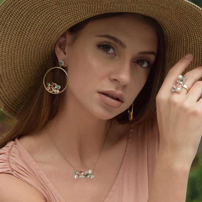 14K CANDY CABANA DELICATE NECKLACE - أقراط | ATELIER MON - أتيلير مون 14K CANDY CABANA DELICATE NECKLACE - أقراط | ATELIER MON - أتيلير مون
