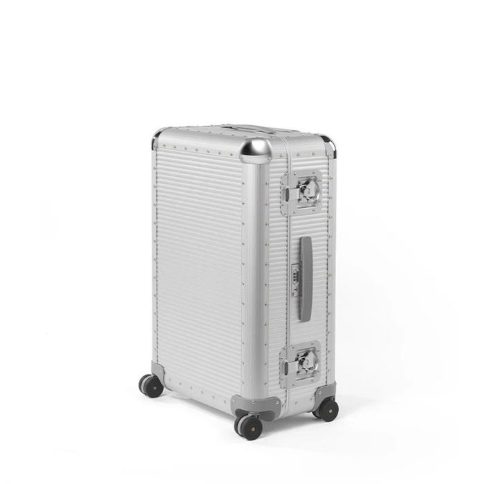 BANK S SPINNER 76 ALUMINUM : FABBRICA PELLETTERIE MILANO : MOONLIGHT SILVER : OS - أمتعة زي إتش | FPM - فبريكا بيليتيري ميلانو