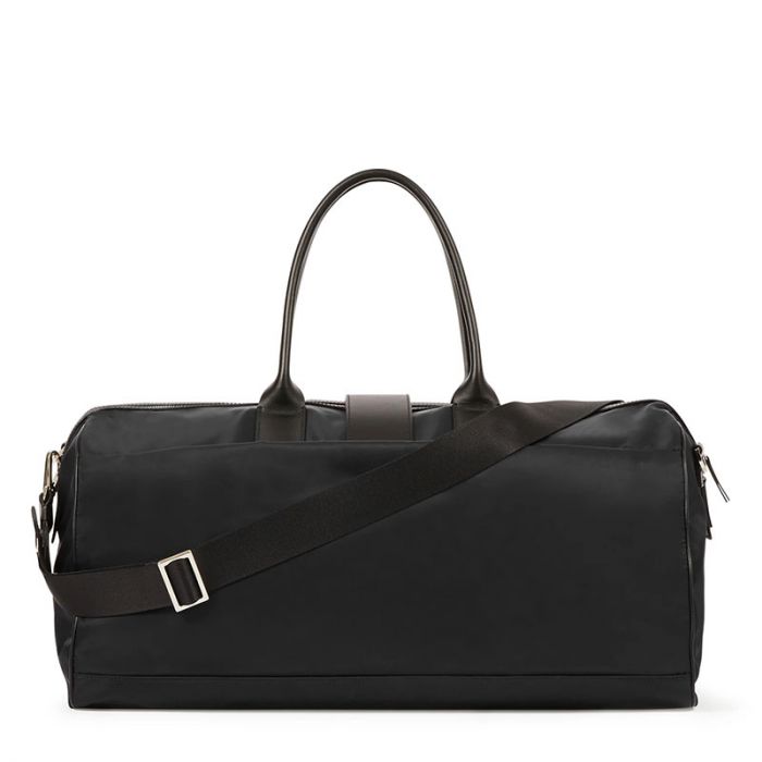 BANK ON THE ROAD BUTTERFLY DUFFLE FABRIC : FABBRICA PELLETTERIE MILANO : EBONY : OS - حقيبة من النايلون | FPM - فبريكا بيليتيري ميلانو BANK ON THE ROAD BUTTERFLY DUFFLE FABRIC : FABBRICA PELLETTERIE MILANO : EBONY : OS - حقيبة من النايلون | FPM - فبريكا بيليتيري ميلانو