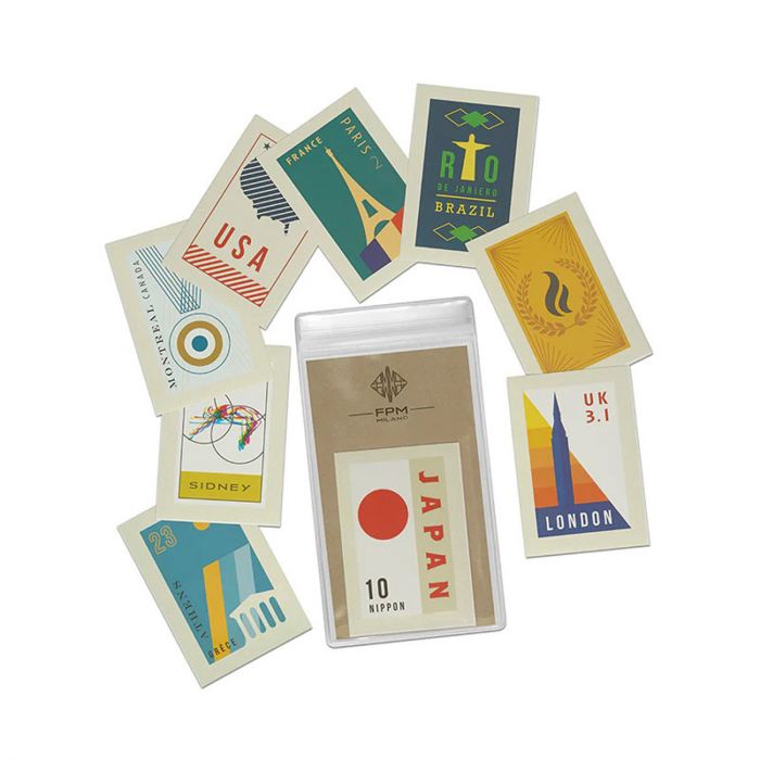 ACCESSORY STICKERS (PACK 9PCS) PAPER : FABBRICA PELLETTERIE MILANO : COUNTRY MIX COLORS : OS - إكسسوارات حقائب | FPM - فبريكا بيليتيري ميلانو ACCESSORY STICKERS (PACK 9PCS) PAPER : FABBRICA PELLETTERIE MILANO : COUNTRY MIX COLORS : OS - إكسسوارات حقائب | FPM - فبريكا بيليتيري ميلانو