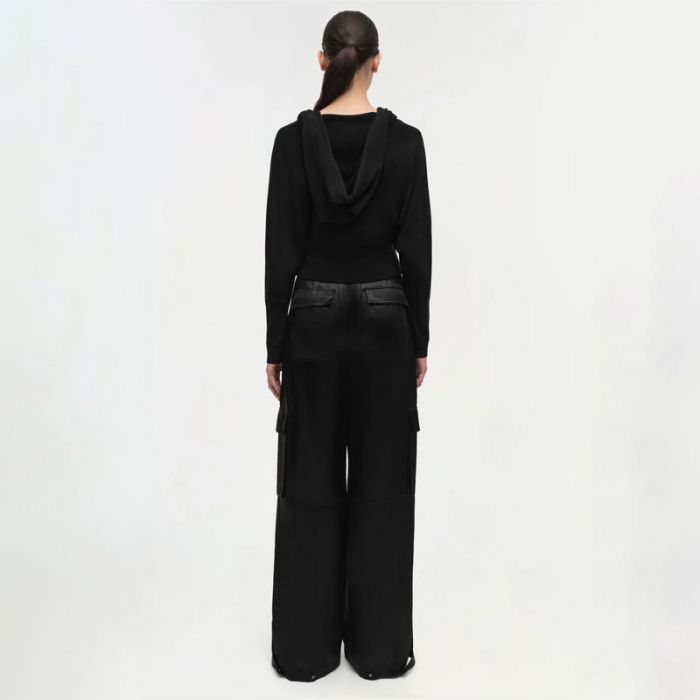 RILEY WRAP HOODIE - قميص | SIMKHAI - سيمخاي RILEY WRAP HOODIE - قميص | SIMKHAI - سيمخاي