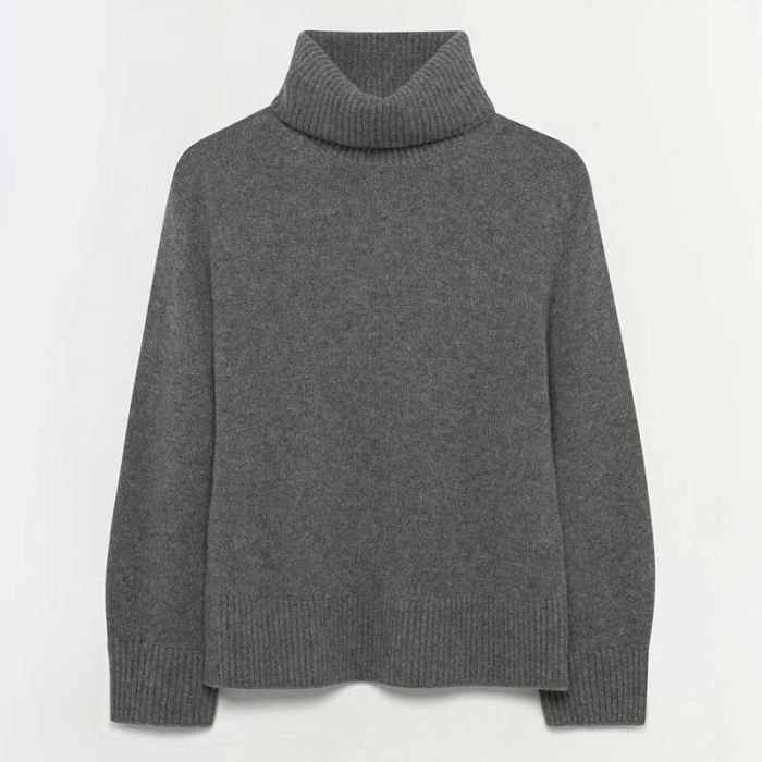 KATY TURTLENECK SWEATER - بلوزة صوف | SIMKHAI - سيمخاي KATY TURTLENECK SWEATER - بلوزة صوف | SIMKHAI - سيمخاي