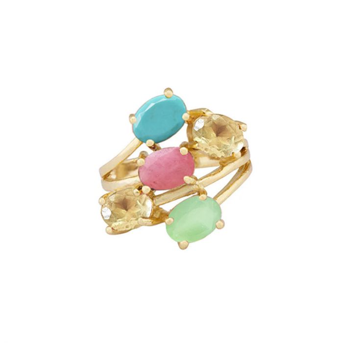 14K SUGAR POP MULTISTONE RING - خواتم | ATELIER MON - أتيلير مون 14K SUGAR POP MULTISTONE RING - خواتم | ATELIER MON - أتيلير مون