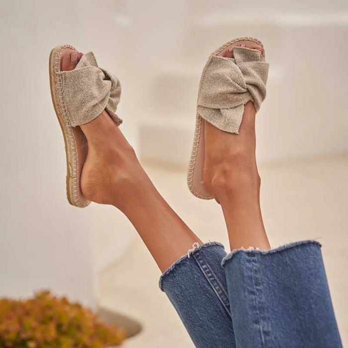 SANDALS WITH KNOT - صنادل نسائية | MANEBI - مانيبي SANDALS WITH KNOT - صنادل نسائية | MANEBI - مانيبي