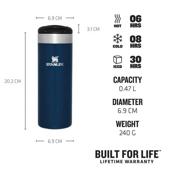 STANELY TRS Mug470ML/16oz AERO LIGHT ROYAL BLUE METALLIC 10-10787-149 - شفاطة قابلة للطي | STANLEY - ستانلي STANELY TRS Mug470ML/16oz AERO LIGHT ROYAL BLUE METALLIC 10-10787-149 - شفاطة قابلة للطي | STANLEY - ستانلي