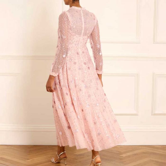 SHOOTING STARS LS ANKLE GOWN - فستان | NEEDLE & THREAD - نيدل & ثريد SHOOTING STARS LS ANKLE GOWN - فستان | NEEDLE & THREAD - نيدل & ثريد