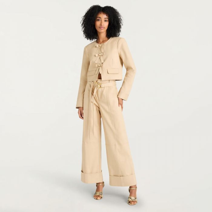 BRUSHED TWILL WINOMA PANT - بنطلونات | CINQ A SEPT - سانك آ سبت BRUSHED TWILL WINOMA PANT - بنطلونات | CINQ A SEPT - سانك آ سبت