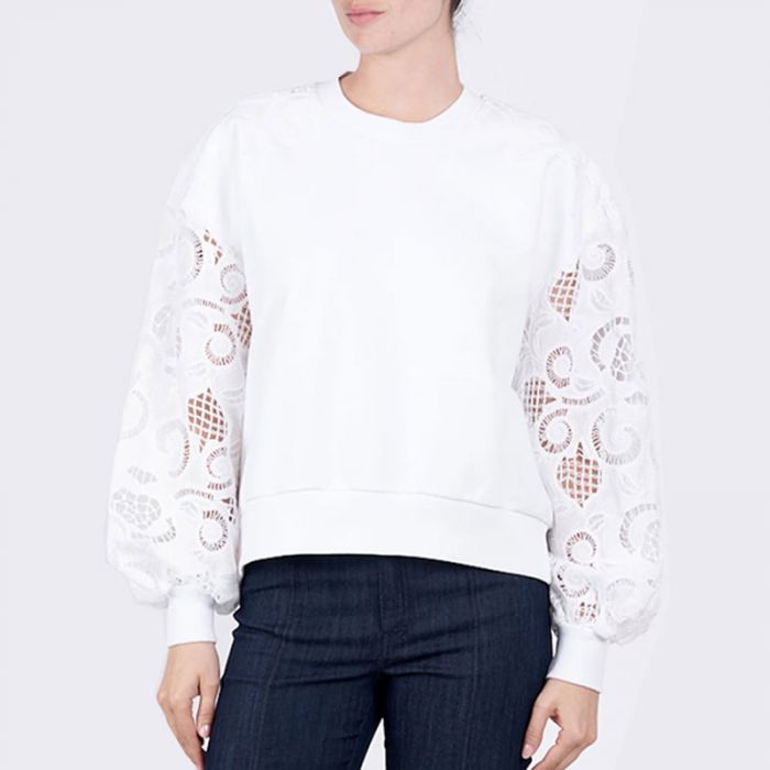 PAISLEY BRANDY PULLOVER - بلوفر | CINQ A SEPT - سانك آ سبت PAISLEY BRANDY PULLOVER - بلوفر | CINQ A SEPT - سانك آ سبت