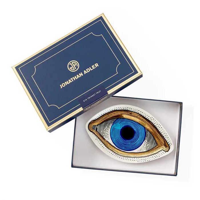 EYE TRINKET TRAY SINGLE MULTI 6.5x4: JONATHAN ADLER - صينية | JONATHAN ADLER - جوناثان أدلر EYE TRINKET TRAY SINGLE MULTI 6.5x4: JONATHAN ADLER - صينية | JONATHAN ADLER - جوناثان أدلر