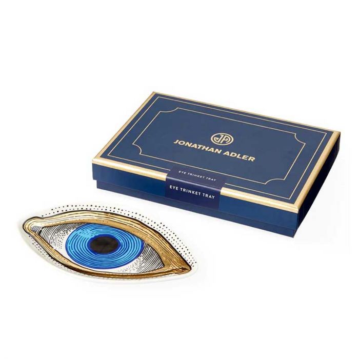 EYE TRINKET TRAY SINGLE MULTI 6.5x4: JONATHAN ADLER - صينية | JONATHAN ADLER - جوناثان أدلر EYE TRINKET TRAY SINGLE MULTI 6.5x4: JONATHAN ADLER - صينية | JONATHAN ADLER - جوناثان أدلر
