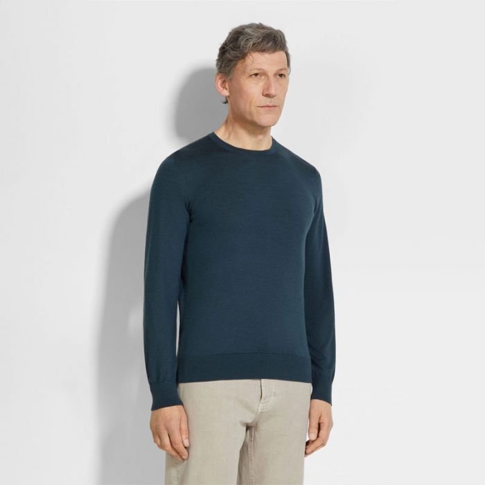 KNITWEAR CREWNECK - ملابس تريكو | ZEGNA - زينيا KNITWEAR CREWNECK - ملابس تريكو | ZEGNA - زينيا