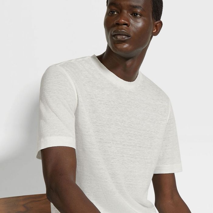 JERSEY T-SHIRT - تي شيرتات كم قصير | ZEGNA - زينيا JERSEY T-SHIRT - تي شيرتات كم قصير | ZEGNA - زينيا