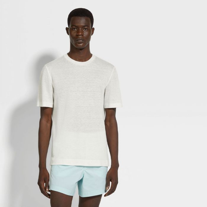 JERSEY T-SHIRT - تي شيرتات كم قصير | ZEGNA - زينيا JERSEY T-SHIRT - تي شيرتات كم قصير | ZEGNA - زينيا