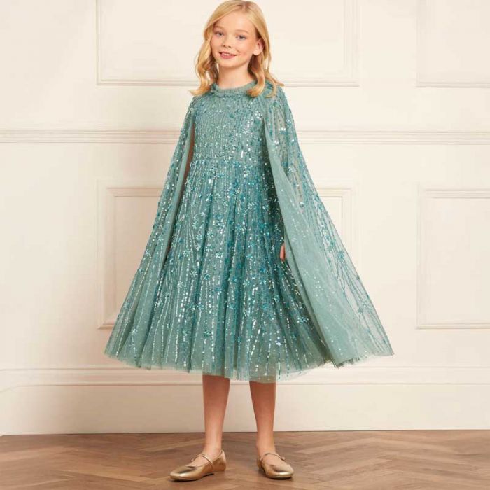 GIRL DRESS - فستان | NEEDLE & THREAD - نيدل & ثريد
