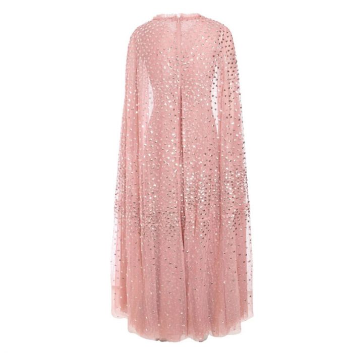 SCATTER DOT CAPE ANKLE GOWN - فستان | NEEDLE & THREAD - نيدل & ثريد SCATTER DOT CAPE ANKLE GOWN - فستان | NEEDLE & THREAD - نيدل & ثريد
