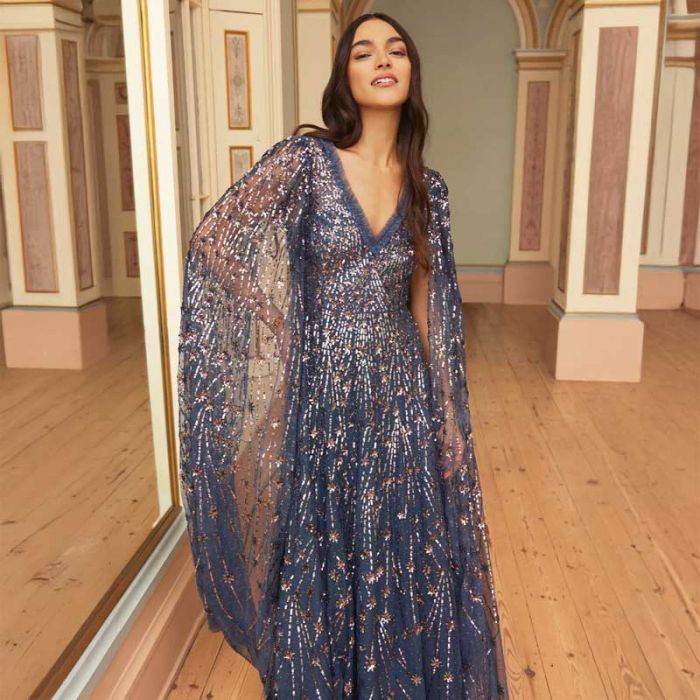 COMET ANKLE GOWN - فستان | NEEDLE & THREAD - نيدل & ثريد COMET ANKLE GOWN - فستان | NEEDLE & THREAD - نيدل & ثريد